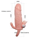 BAILE - BRAVE MAN SKIN 6,69" MULTI-SPEED vibration BAILE - BRAVE MAN SKIN 6,69" MULTI-SPEED vibration