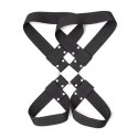 Set costrittivo Long Arms Restraint black Set costrittivo Long Arms Restraint black