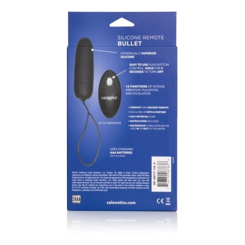 Jajko/wibr-REMOTE BULLET BLACK Jajko/wibr-REMOTE BULLET BLACK