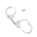 Kajdanki- Me You Us Heavy Metal Handcuffs Silver