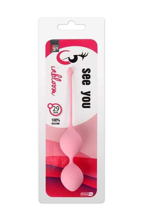 Kulki-SEE YOU IN BLOOM DUO BALLS 29MM PINK Kulki-SEE YOU IN BLOOM DUO BALLS 29MM PINK