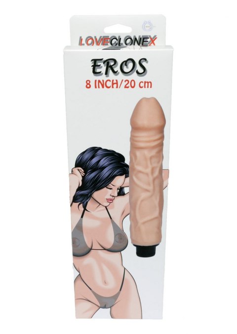 Bardzo realistyczny wibrator EROS-23,5cm Bardzo realistyczny wibrator EROS-23,5cm