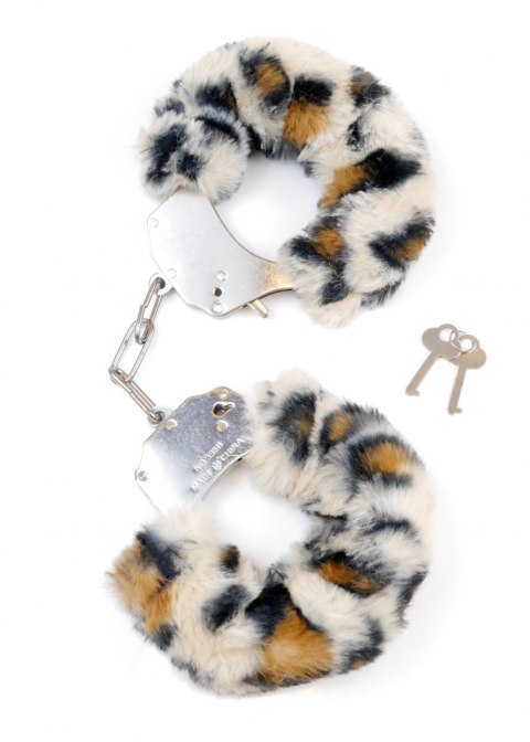 Kajdanki Fetish Boss Series- Furry Cuffs Leopard Kajdanki Fetish Boss Series- Furry Cuffs Leopard