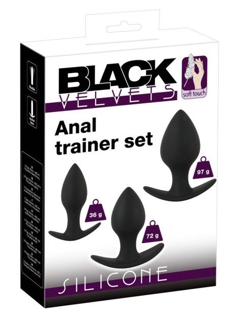 Black Velvets Anal trainer set Black Velvets Anal trainer set