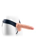 Proteza-FALLO STRAP ON CAVO REAL RAPTURE 8 FLESH WITH BALLS