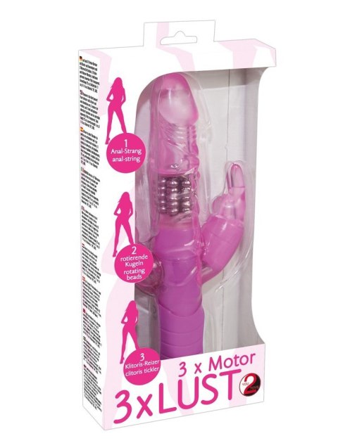 Wibrator-3 x Lust Perlenvibe Wibrator-3 x Lust Perlenvibe
