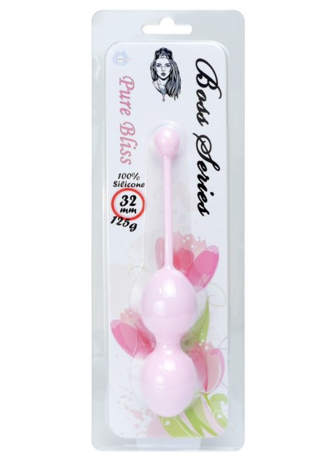 Silicone Kegel Balls 32mm 125g Pink - Boss Series Silicone Kegel Balls 32mm 125g Pink - Boss Series