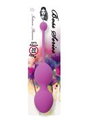 Silicone Kegel Balls 32mm 165g Purple - Boss Series