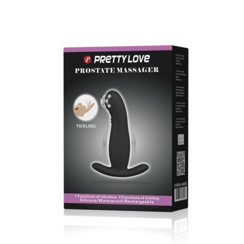 PRETTY LOVE - PROSTATE MASSAGER Tickling 4 & Vibrating 7 USB PRETTY LOVE - PROSTATE MASSAGER Tickling 4 & Vibrating 7 USB