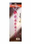 Plug/kulki-Jelly Anal 10 Beads Pink