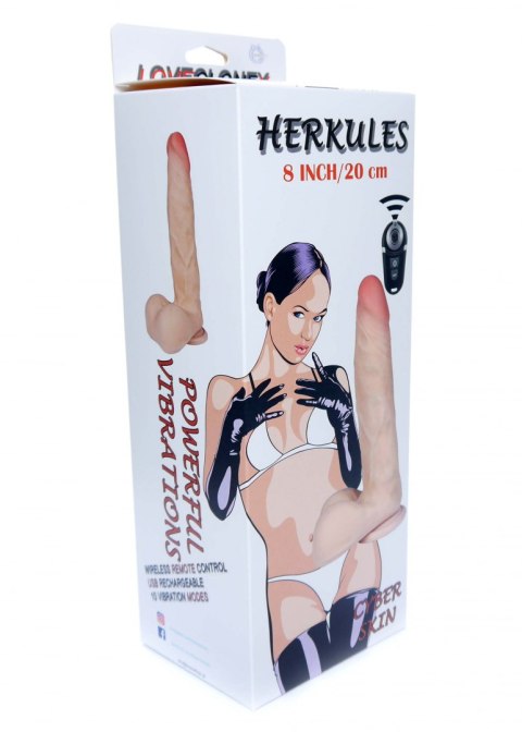 Wibrator-HERKULES-LOVECLONEX 8"-vibration USB Remote Control Wibrator-HERKULES-LOVECLONEX 8"-vibration USB Remote Control