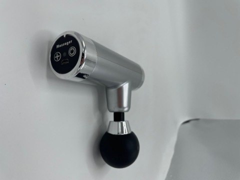 Massage gun mini silver Massage gun mini silver