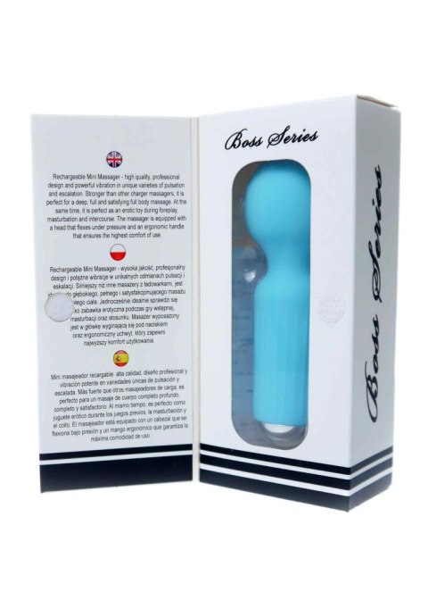 Stymulator-Rechargeable Mini Masager USB 20 Functions - Blue Stymulator-Rechargeable Mini Masager USB 20 Functions - Blue