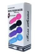 Stymulator-Rechargeable Mini Masager USB 20 Functions - Pink Stymulator-Rechargeable Mini Masager USB 20 Functions - Pink