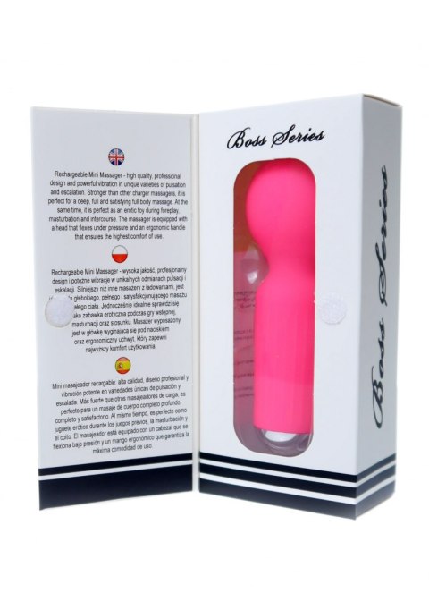 Stymulator-Rechargeable Mini Masager USB 20 Functions - Pink Stymulator-Rechargeable Mini Masager USB 20 Functions - Pink