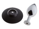MALESATION Alu-Plug with suction cup large, chrome MALESATION Alu-Plug with suction cup large, chrome