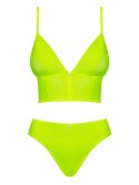 Neonia top i figi żółty S/M