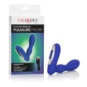 Plug/vibr-WIRELESS PLEASURE PROBE BLUE