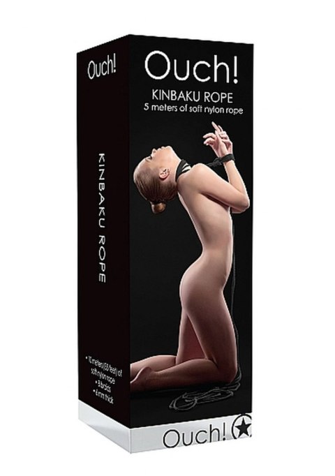 Kinbaku Rope - 5m - Black Kinbaku Rope - 5m - Black