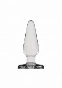 Butt Plug - Basic - 3 Inch - Glass