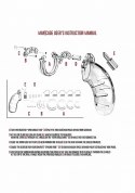 Model 02 - Chastity - 3.5" - Cock Cage - Transparent Model 02 - Chastity - 3.5" - Cock Cage - Transparent