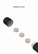 No.22 - Stroker - with vibrating bullet - Translucent No.22 - Stroker - with vibrating bullet - Translucent