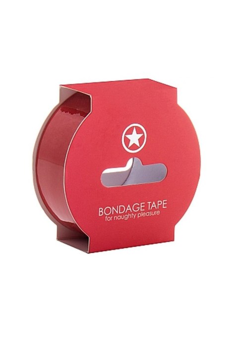 Non Sticky Bondage Tape - 17,5 Meter - Red Non Sticky Bondage Tape - 17,5 Meter - Red