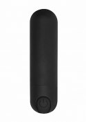 10 Speed Rechargeable Bullet - Black