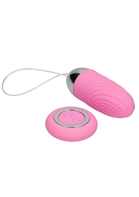 Ethan - Rechargeable Remote Control Vibrating Egg - Pink Ethan - Rechargeable Remote Control Vibrating Egg - Pink