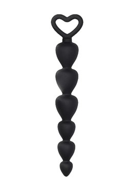 Silicone Anal Beads - Black