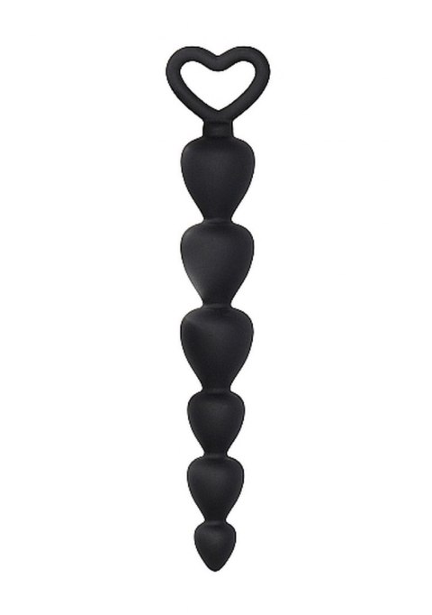 Silicone Anal Beads - Black