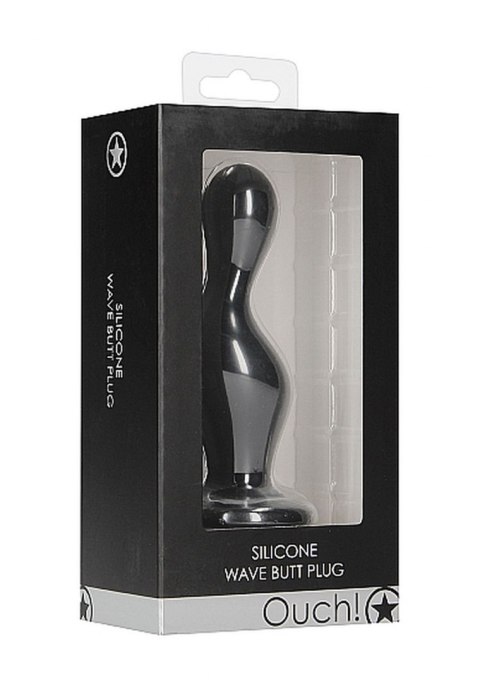Wave Butt Plug - Black Wave Butt Plug - Black