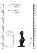 Wave Butt Plug - Black Wave Butt Plug - Black