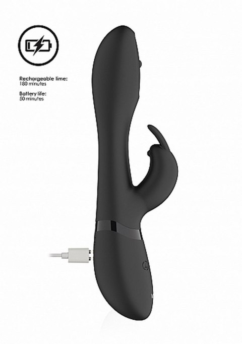 Wibrator Mira - Spinning G-spot Rabbit - Black Wibrator Mira - Spinning G-spot Rabbit - Black