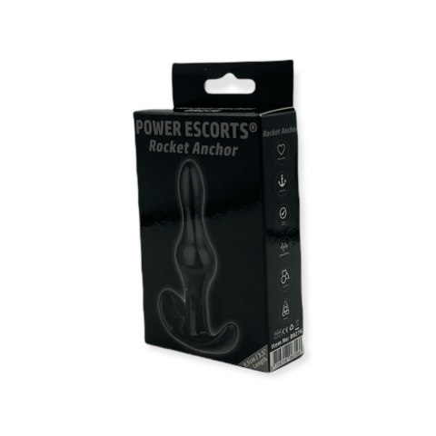 Plug-Rocket Anchor Plug 8,5cm Black Plug-Rocket Anchor Plug 8,5cm Black