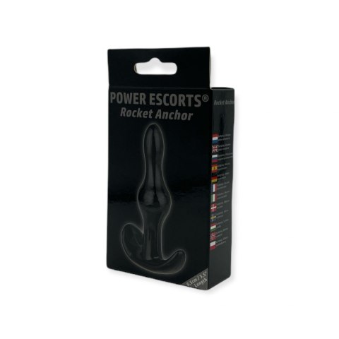 Plug-Rocket Anchor Plug 8,5cm Black Plug-Rocket Anchor Plug 8,5cm Black