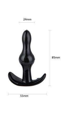 Plug-Rocket Anchor Plug 8,5cm Black Plug-Rocket Anchor Plug 8,5cm Black