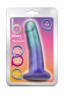 B YOURS MORNING DEW 5 INCH DILDO SAPPHIRE