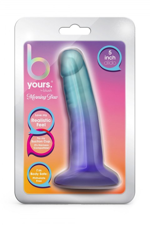 B YOURS MORNING DEW 5 INCH DILDO SAPPHIRE B YOURS MORNING DEW 5 INCH DILDO SAPPHIRE