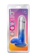 B YOURS STELLA BLUE 6 INCH DILDO BLUE B YOURS STELLA BLUE 6 INCH DILDO BLUE