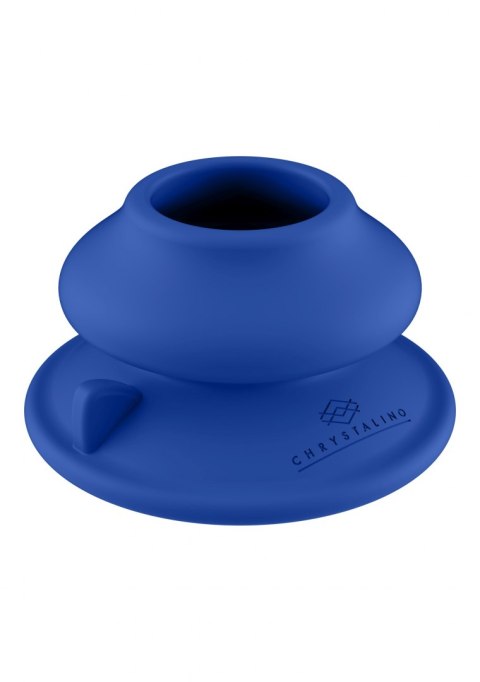 Chrystalino - Silicone Suction Cup - Blue Chrystalino - Silicone Suction Cup - Blue