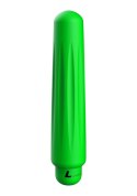 Delia - ABS Bullet With Sleeve - 10-Speeds - Green Delia - ABS Bullet With Sleeve - 10-Speeds - Green