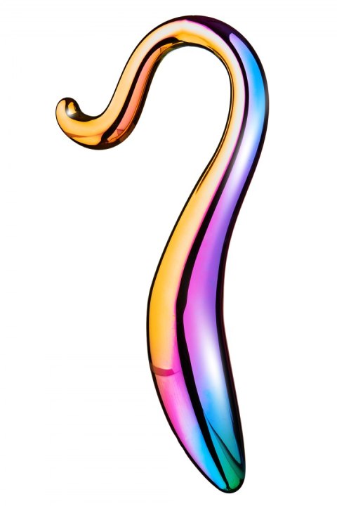 GLAMOUR GLASS ELEGANT CURVED DILDO GLAMOUR GLASS ELEGANT CURVED DILDO