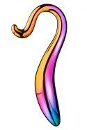 GLAMOUR GLASS ELEGANT CURVED DILDO GLAMOUR GLASS ELEGANT CURVED DILDO