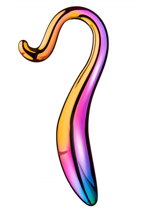 GLAMOUR GLASS ELEGANT CURVED DILDO GLAMOUR GLASS ELEGANT CURVED DILDO