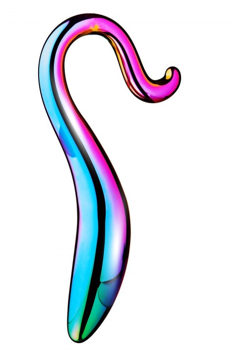 GLAMOUR GLASS ELEGANT CURVED DILDO GLAMOUR GLASS ELEGANT CURVED DILDO