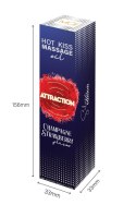 MASSAGE OIL ATTRACTION CHAMPAGNE STRAWBERRY 50 ML