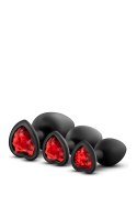 Zestaw-LUXE BLING PLUGS TRAINING KIT RED GEMS