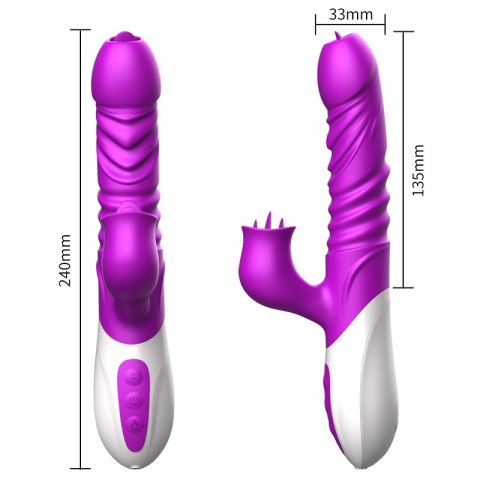 Najpopularniejszy wibrator kupowany przez kobiety!! Wielofunkcyjny,silikonowy,podgrzewany wibrator Najpopularniejszy wibrator kupowany przez kobiety!! Wielofunkcyjny,silikonowy,podgrzewany wibrator