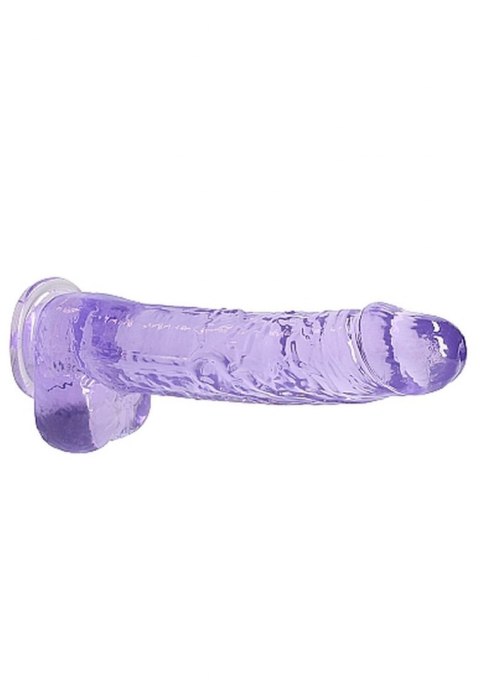 9" / 23 cm Realistic Dildo With Balls - Purple 9" / 23 cm Realistic Dildo With Balls - Purple